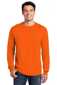 Gildan® Men's Heavy Cotton™ 100% Cotton Long Sleeve T-Shirt