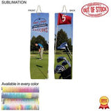 000553 Plush Velour Terry Cotton blend Golf Towel, Trifold Grommet and Hook, Sublimated