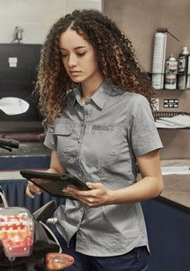 Womens Lightweight Tradie Short Sleeve Shirt