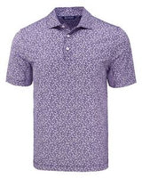 Cutter & Buck Pike Eco Flora Print Recycled Mens Big & Tall Polo