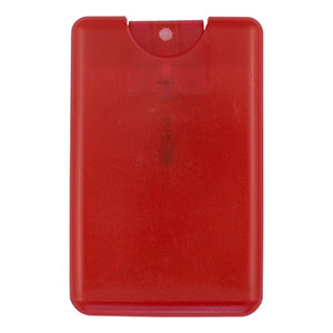 "SanCard" 20 ml. Antibacterial Hand Sanitizer Spray in Credit Card Shape Bottle (PhotoImage ® Full