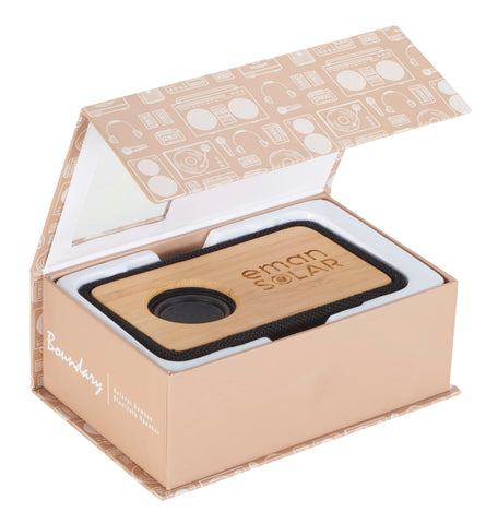 Boundary Natural Bamboo Bluetooth Speaker