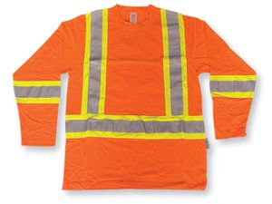 Classic Cotton Orange Safety Shirt