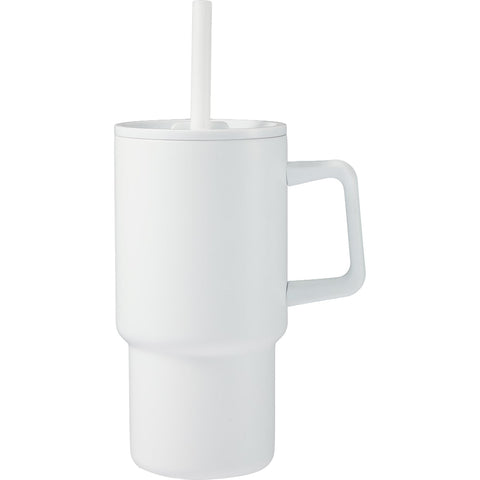 Summit 18oz Recycled Vacuum Insulated Mug w/ Straw