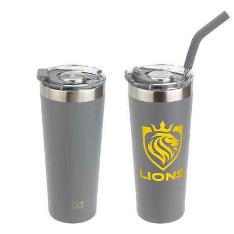 NAYAD® Trouper 22 oz Stainless Double-wall Tumbler with Straw