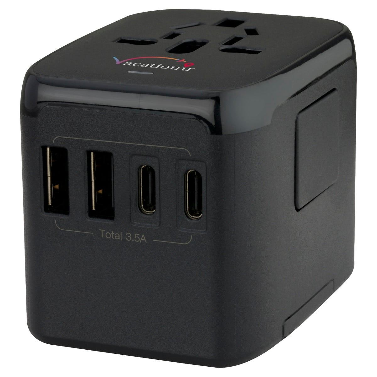 Universal Travel 2 USB / 2 Type-C Adapter