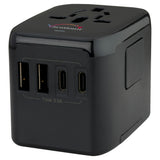Universal Travel 2 USB / 2 Type-C Adapter