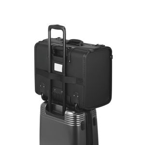 Bugatti Warren Business Case on Wheels w/Textured Vegan Leather