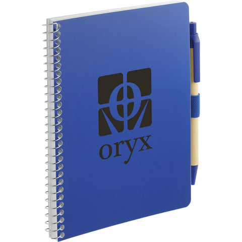 5'' x 7'' FSC® Mix Spiral Notebook with Pen
