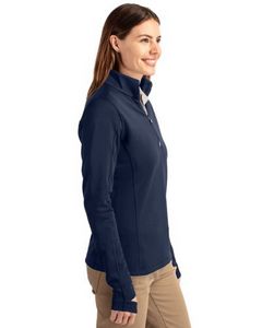 Cutter & Buck Traverse Stretch Quarter Zip Womens Pullover