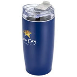 Blue/Clear Logo Side View