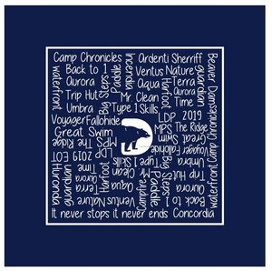 100% Cotton Bandanna 22x22