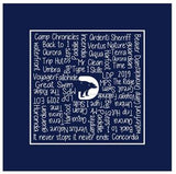 100% Cotton Bandanna 22x22