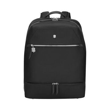 15'' Victoria Signature Deluxe Black Backpack w/10