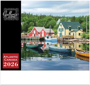 Galleria Wall Calendar 2026 Scenes of Atlantic Canada