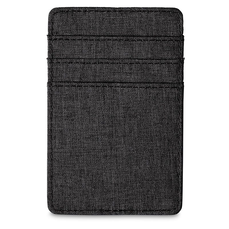 Heathered RFID Wallet w/6 Card Pockets