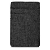 Heathered RFID Wallet w/6 Card Pockets