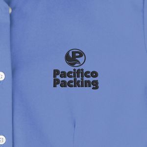 Embroidered Ladies Long Sleeve Twill Dress Shirt