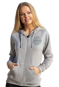 Adult Fleece Full Zip Hoodie - Embroidered