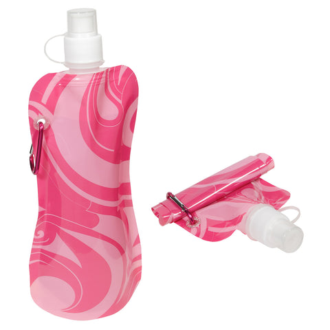 Flex Foldable 16 oz Water Bottle with Carabiner