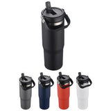 Oreno 30 oz Stainless Steel/Polypropylene Travel Tumbler