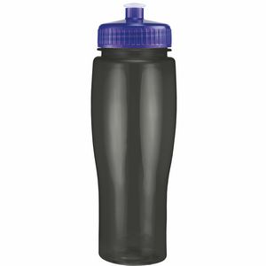 24 Oz. Contour Translucent Bottle w/ Push Pull Lid
