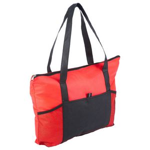 Feather Flight Non-Woven Zipper Tote Bag