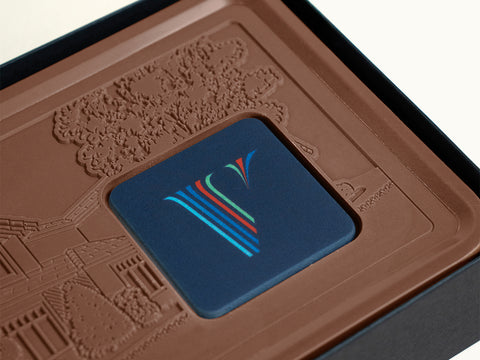 Epic 1lb. Engraved Combo Chocolate Bar with Luxury Custom Packaging
