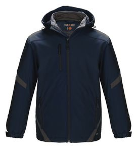 Typhoon Men's Insulated Softshell Jacket w/Detachable Hood