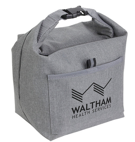 Bellevue Heathered Polyester Insulated Lunch Tote