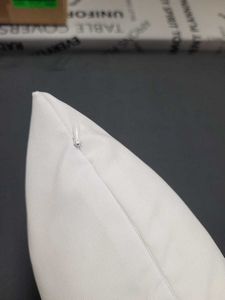 White Blank Zipper View