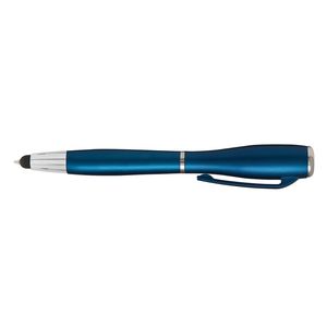 Nova Metallic LED Light Pen w/ Stylus