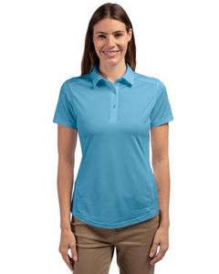 Cutter & Buck Prospect Eco Textured Stretch Recycled Womens Short Sleeve Polo