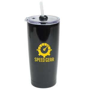 Revelstoke 600 Ml. (20 Fl. Oz.) Tumbler With Straw