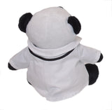 Black/White Blank Back View