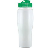 White/Translucent Green Lid