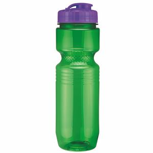 26 Oz. Translucent Jogger Bottle with Flip Top Lid