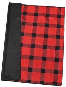 Buffalo Plaid Fleece Picnic Blanket