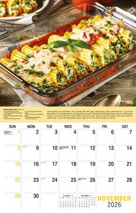 Galleria Wall Calendar 2026 Recipes