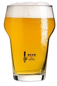 Legend 15.75oz lager clear glass
