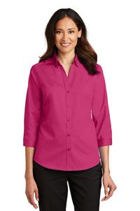 Port Authority® SuperPro™ Ladies 3/4- Sleeve Twill Shirt