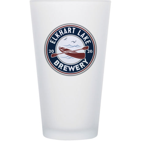 Pod Full Color Frosted Pint Glass