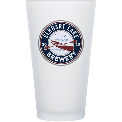 Pod Full Color Frosted Pint Glass