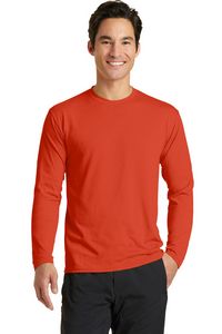 Port & Company® Men's Performance Blend Long Sleeve Tee