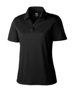 Cutter & Buck CB Drytec Genre Textured Solid Womens Polo