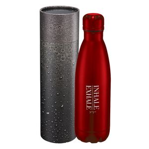 Copper Vac Bottle 17oz With Cylindrical Box