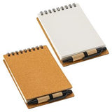 Flip Recycled Spiral Notebook with Pen