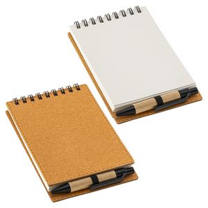 Flip Recycled Spiral Notebook with Pen