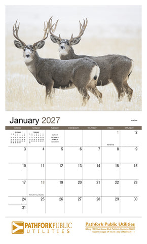 HotLine® Products Wildlife Appointment Calendar - Stapled