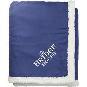 Super Soft Large Fleece Sherpa Blanket - 50'' x 60'' Unfolded